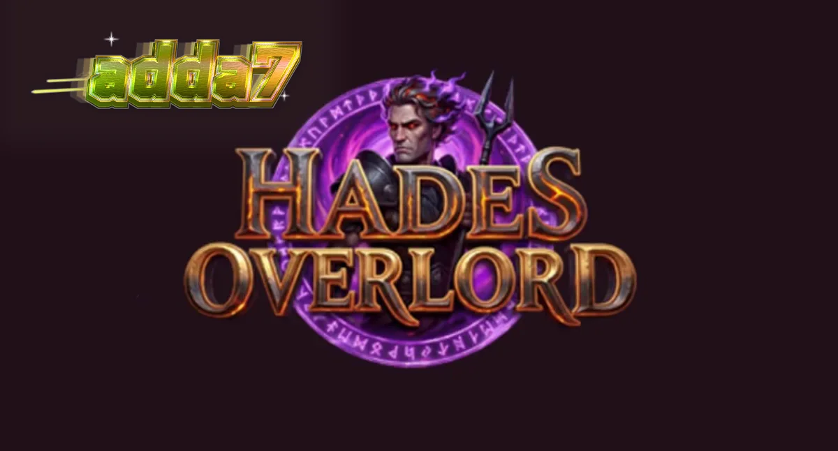 Hades Overlord slot game interface featuring dark Greek mythology theme